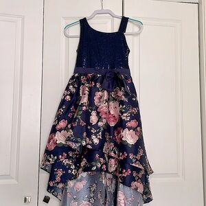 Girls hi low dress size 14.